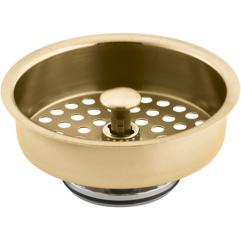 Filtre à panier Duostrainer, Laiton brossé moderne éclatant