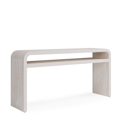 Console en bois massif et manufacturé H 30 po x l 60 po Essie