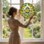Art mural sur toile en forme de couronne de citron et thé au citron-1435694778