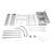 68X35.8X21.3” Stainless Steel Sink Double Basin With Bracket