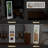 3 Color Lighting Mirror With LED Lights, 64"X21" Lighted Floor Standing Mirror With Stand