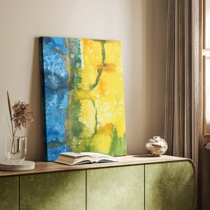 Aquatic Energy I - Gallery Cavas, H 12 po x l 8 po