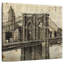 Lilie, NY, pont de Brooklyn, horizon II-109394989