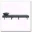 Chaise longue convertible avec dossier, repose-pieds et coussin réglables-987020898