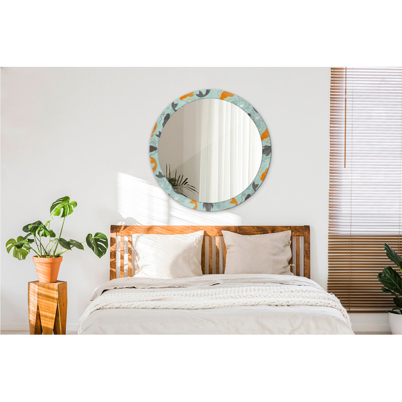Huldar Glass Flat Wall Mirror