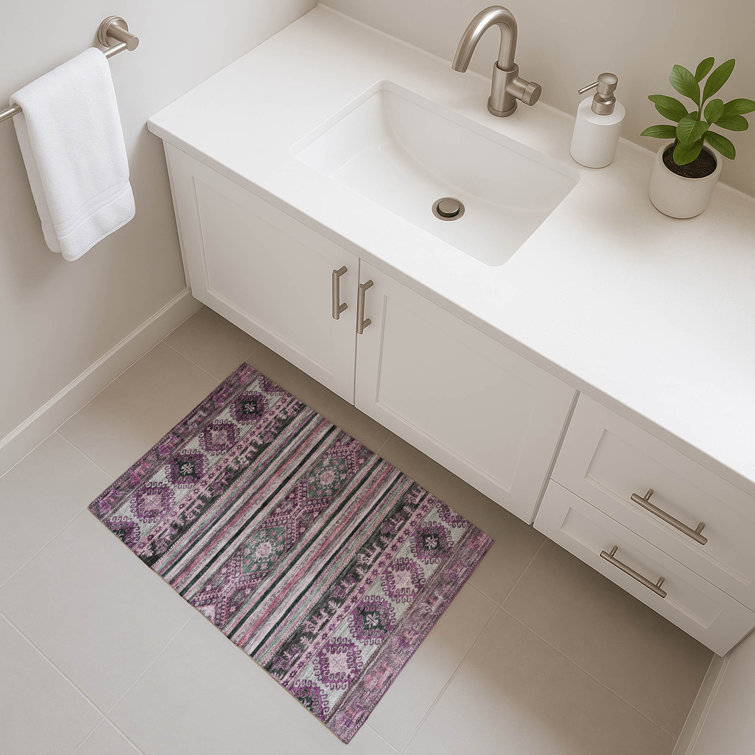 Premium Machine Washable Brennon AMF1626 Global Rug