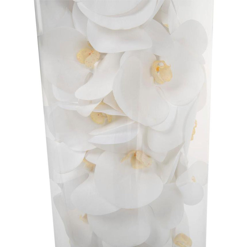 Orchid Arrangement in Vase, 40" H x 8" W x 8" D