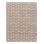 Rug & Kilim’S Modern Block Print Rug In Brown With Blue Floral Patterns