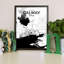 Galway City Map - No Frame Print-700698576