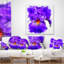 Coussin décoratif floral iris fleur-30744177-30744174