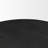 Sonel Matte Black Wood Pedestal Foyer Table