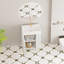 Meuble-lavabo à tablettes ouvertes 21,6 po avec lavabo en céramique-2143115433