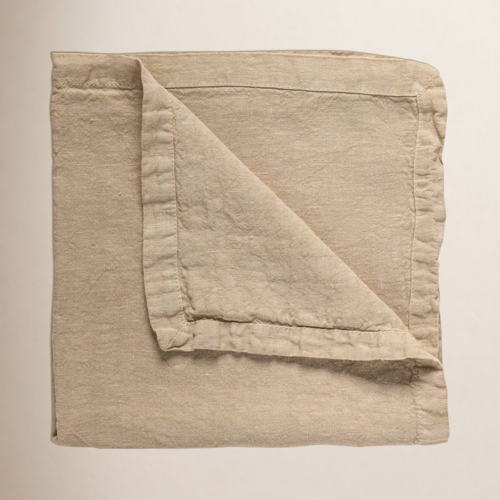 Maria Linen Napkin, Khaki