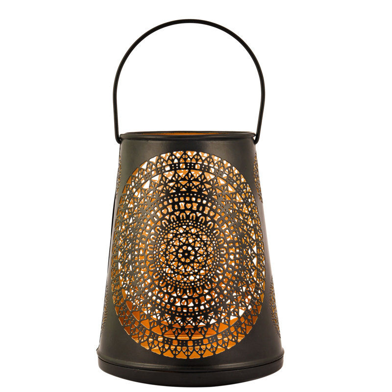 8'' H Metal Tabletop Tealight Holder
