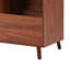 Support pour tourne-disque 44,1 po Mid Century