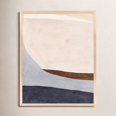 Divided "Divided by Blue 2" Painting