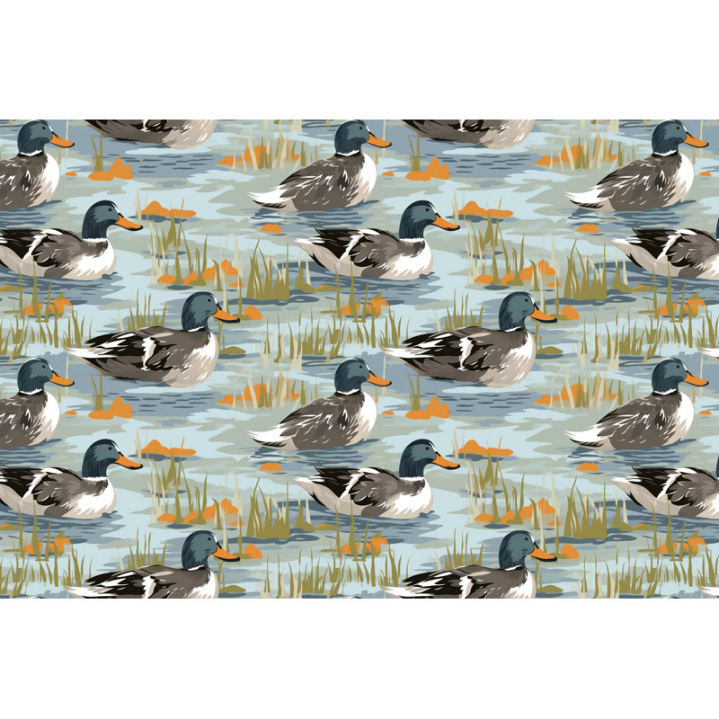 Duck Blue Bedding, Twin Extra Long Comforter