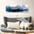 Indigo Tides - Wrapped Canvas Print-598454562