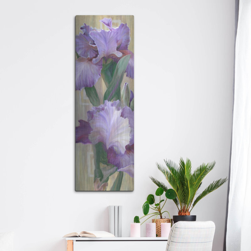 " Iris Ii " by Jan McLaughlin, 48" H x 16" W