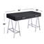 Bureau d'écriture 2 tiroirs avec base en métal