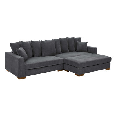 Nalewicki 3 - Piece Corduroy Sofa & Chaise