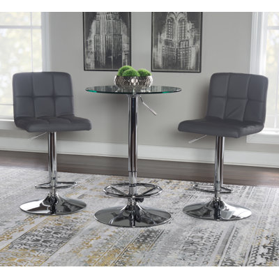 Iftu 2 - Person Pedestal Dining Set