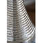 Lampe de table 32 "argentée