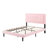 Upholstered Platform Bed Frame with Easy Assembly