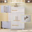 Ensemble de meuble-lavabo simple blanc 24 po