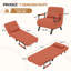 Upholstered Fabric Convertible Chair-648085404