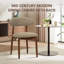 Chaise d'appoint rembourrée en bois massif-1398248983