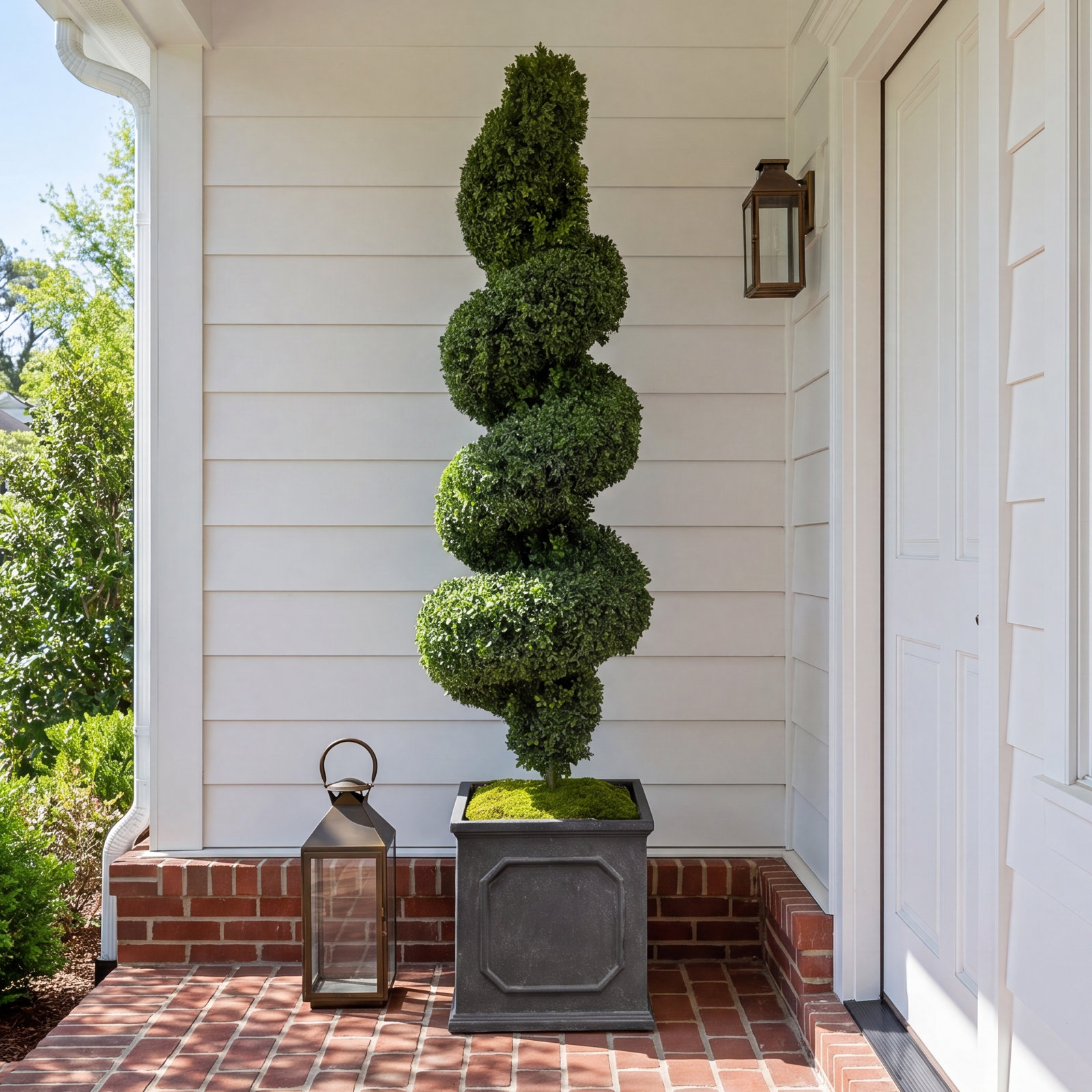 78" Boxwood Topiary in Planter