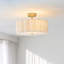 Cotton Flush Mount