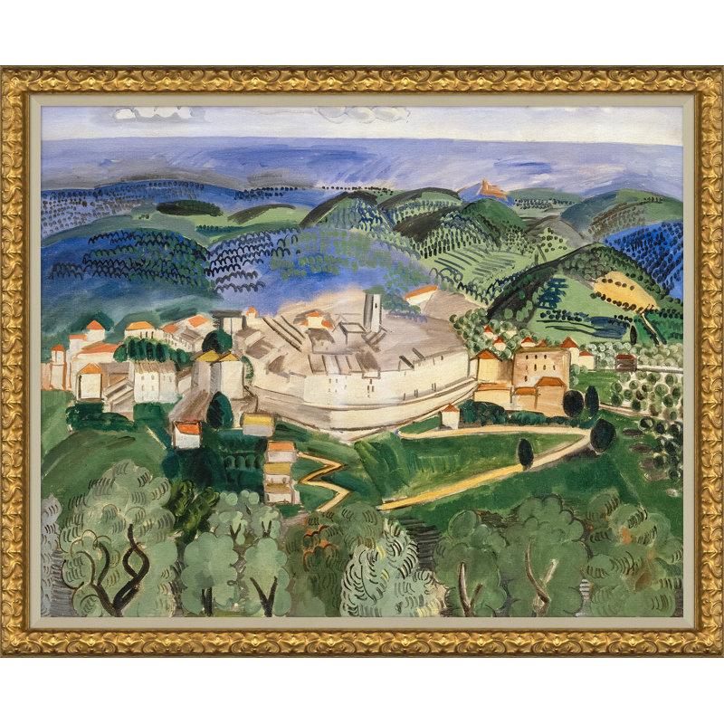 Landskab ved Vence i Provence, Raoul Dufy