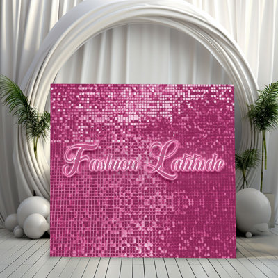 12"x12" Clear Back Shimmer Sequin Wall Panels for Backdrop, Photo Booth, Wedding, Graduation, Bridal, and Birthday Party Decor