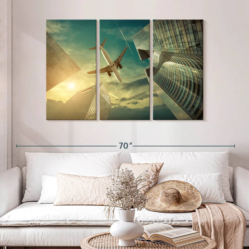 Mehar High Flight Aircraft, 32" H x 50" W