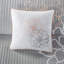 Ensemble de courtepointe en coton imprimé 6 pièces avec coussins décoratifs gris / grand pêche-125333434-125333435