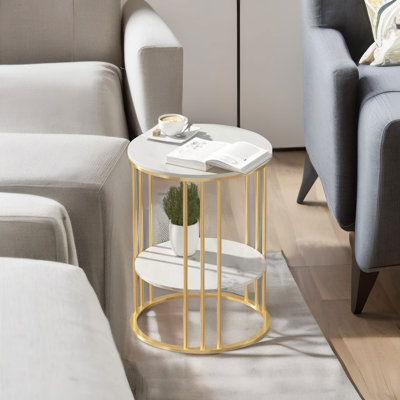 Marble Top Side Table