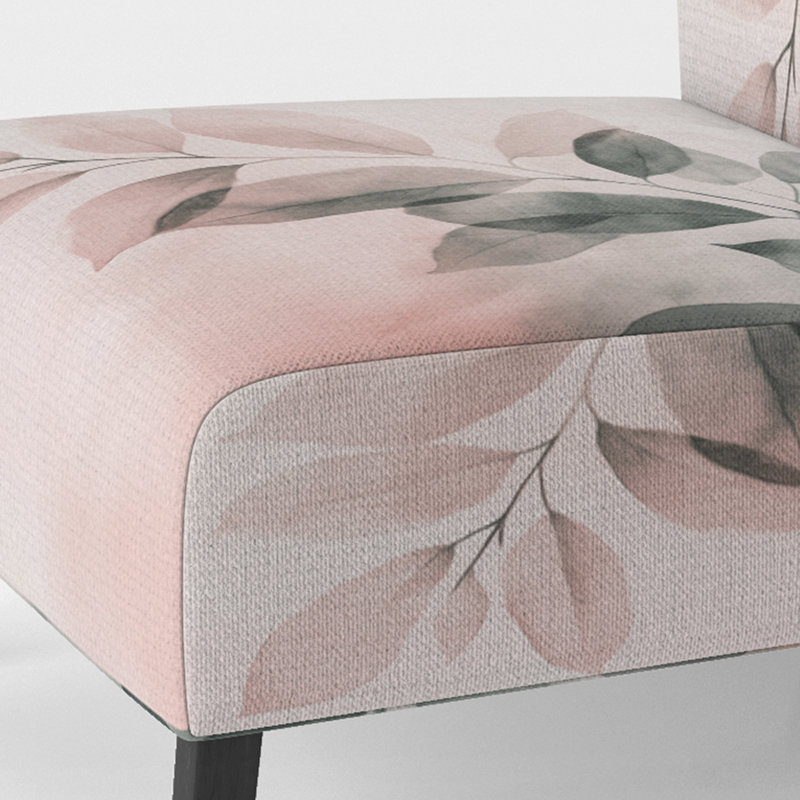 Fauteuil de chambre Leaves, Pantoufle sans accoudoirs