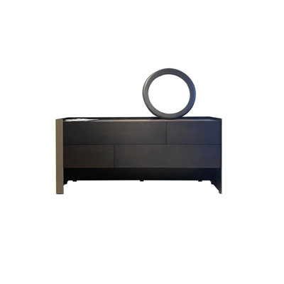 Commode d'appoint étroite et luxueuse