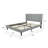 Dajai Upholstered Unfinished Platform Bed-955518761-955523318