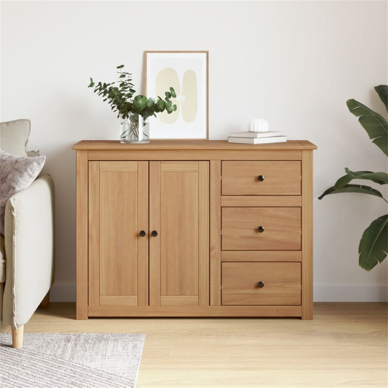 Bunnlevel 112cm Solid Wood Sideboard