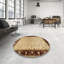 Tapis décoratif beige à motif oriental Ericka-1892301734