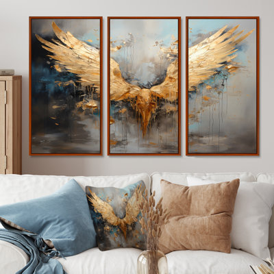 Dasheil - Wings Angel Wall Art Print Set