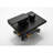 12" Rain Shower - Enhanced Showering Comfort Matte Black Ceiling Mount, Brass & Sus304 Stainless, Easy Installation,