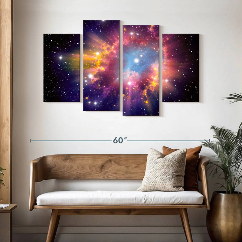 Oberle Stellar Supernova Explosion, 32" H x 52" W