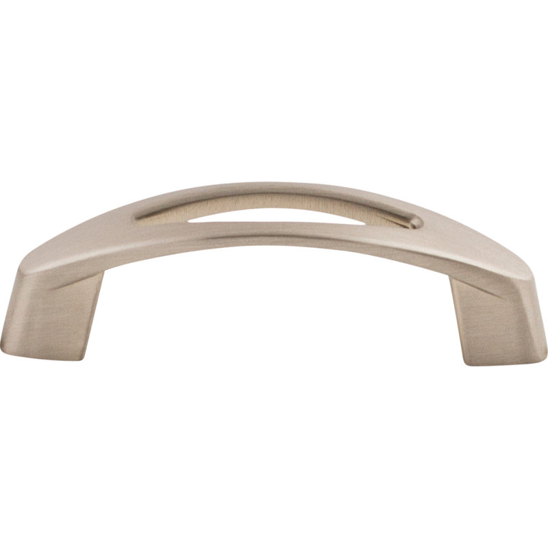Verona Bar Pull, Brushed Satin Nickel, 3" Center to Center