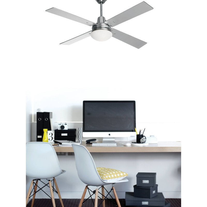 Aaltsje 122cm Ceiling Fan with Light Kit
