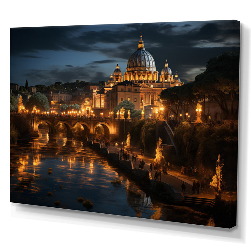 Italie, Italie, Cité du Vatican, impressions sur toile, Toile tendue, H 24 po x l 32 po x P 1 po