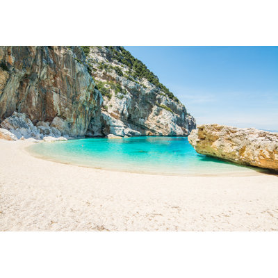 Summer In Cala Mariolu by AlKane - Wrapped Canvas Print